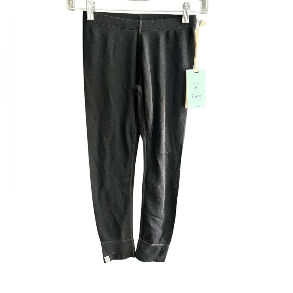 Ibex kids 8 woolies 1 black leggings